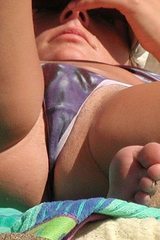 bikini pussy close